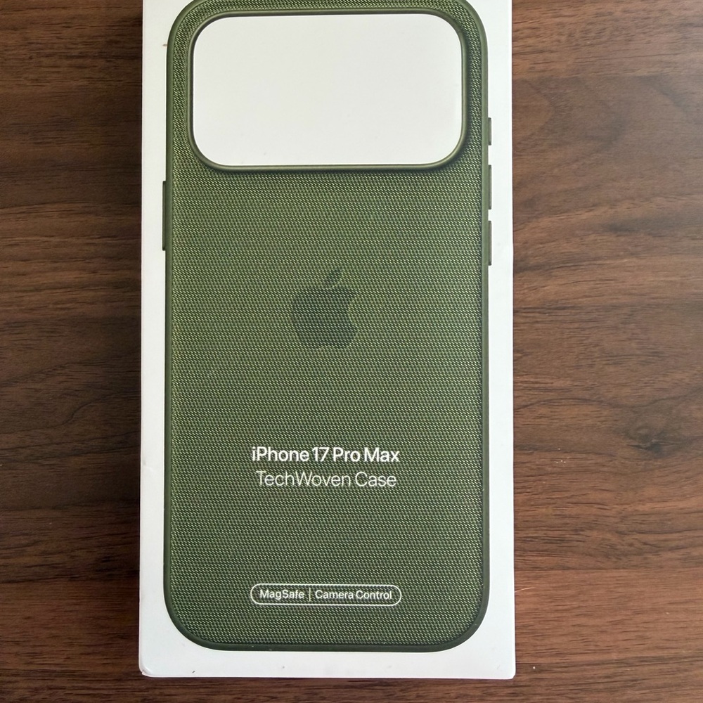 iPhone 17 Pro Max TechWoven Case - Green